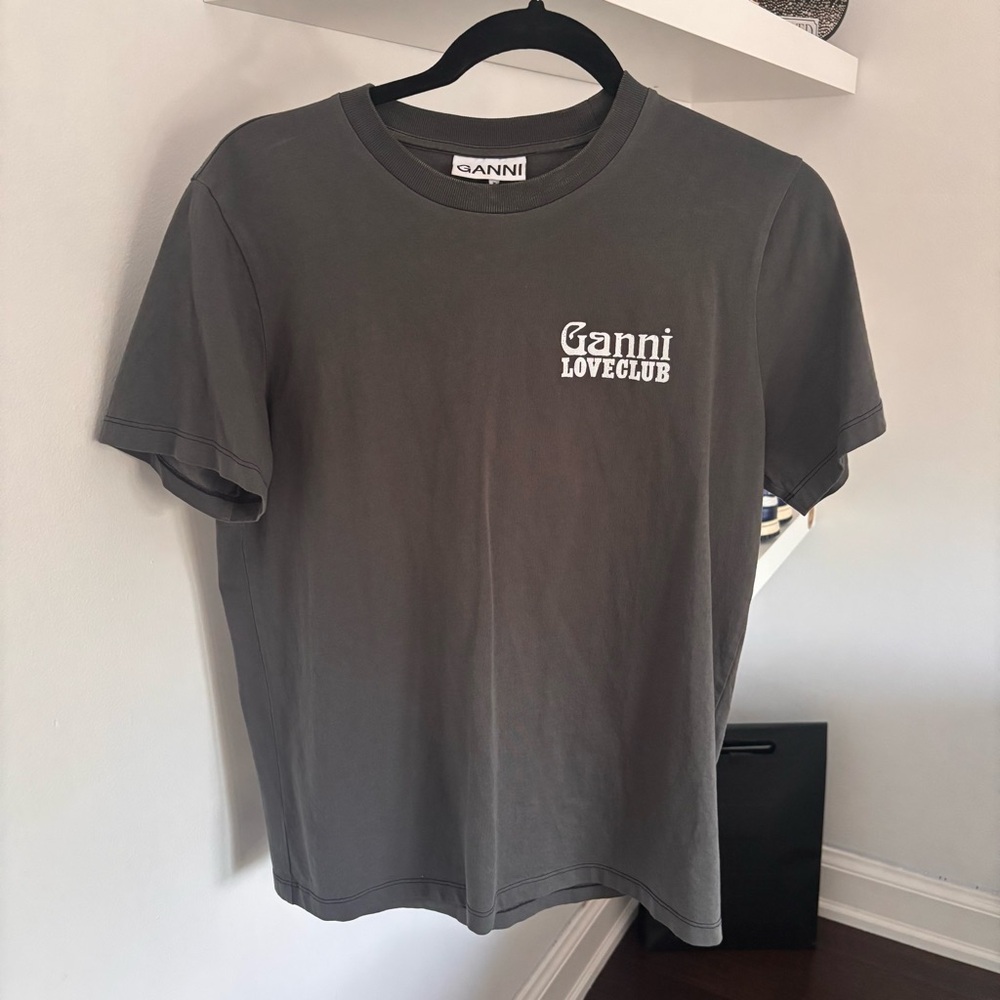 🩶GANNI LOVECLUB TEE